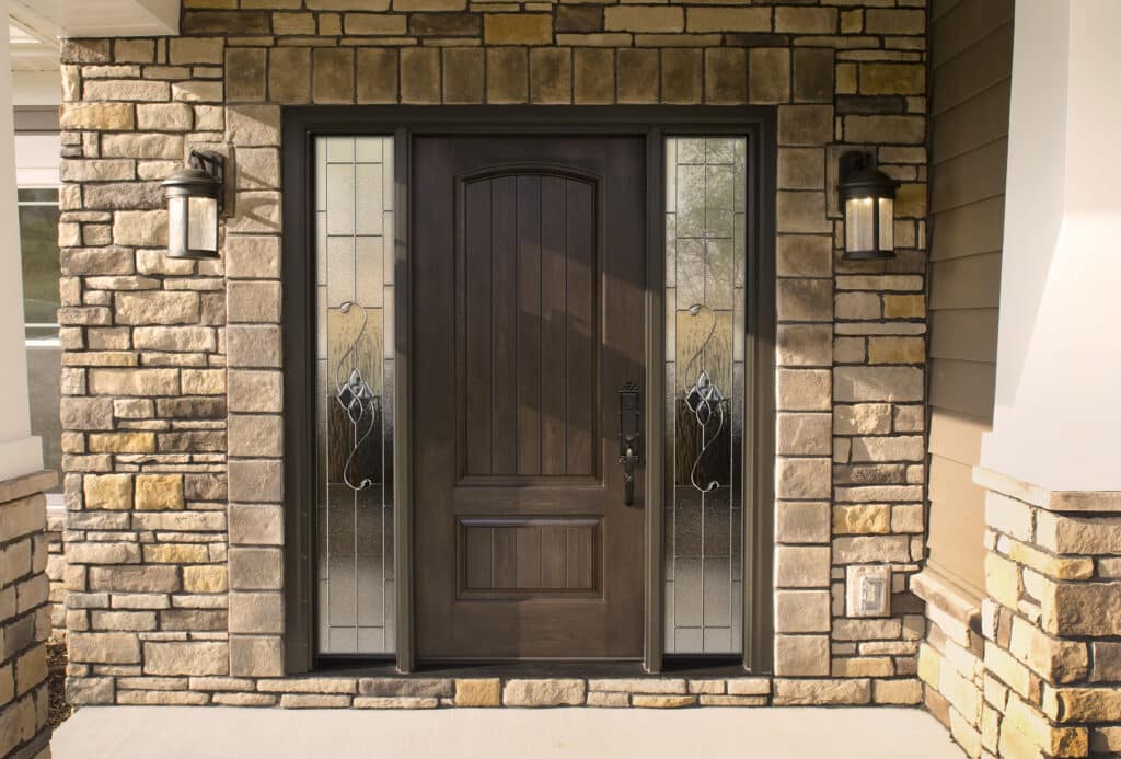 This hinged entry door from Provia is a beautiful example of a front door in Fredericksburg, VA.